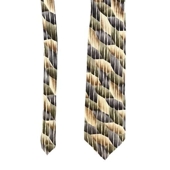 2/$15 Grateful Dead Crazy Fingers Third Set 100% Silk Tie 90s vintage 4" x 55.5" - Picture 1 of 10